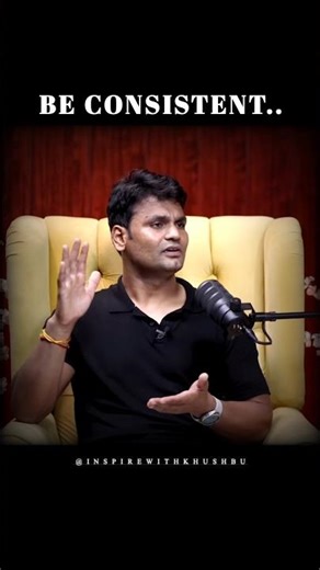 You have to be persistent in it 💯