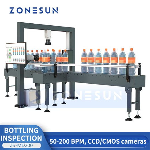 ZONESUN ZS-MD200 Cap & Liquid Level Vision Inspection Machine