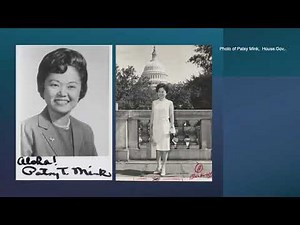 Fall down seven times, stand up eight - Who was Patsy Mink, the mother of Title IX?