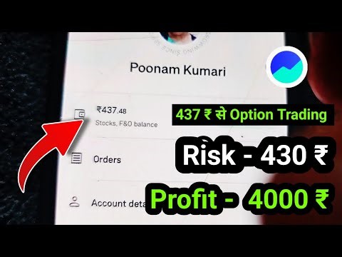 Groww App Option Trading " प्रॉफिट Unlimited | 437 रुपया Investment |