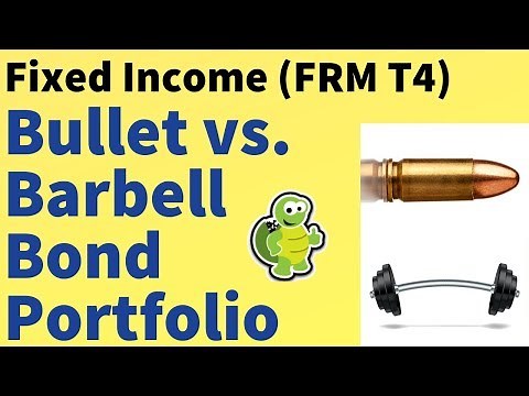 Fixed Income: Bullet versus Barbell Bond Portfolio (FRM T4-40)