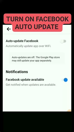 37K views · 240 reactions | Paano i-Turn on ang auto update sa Facebook #facebook #facebookautoupdate | JOVTV Official | Facebook