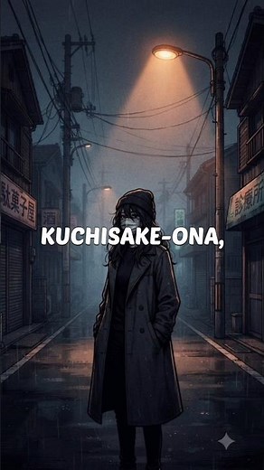 👹 Kuchisake-onna — The Real Story Behind the Legend #Kuchisake-onna #horrorstories #themask