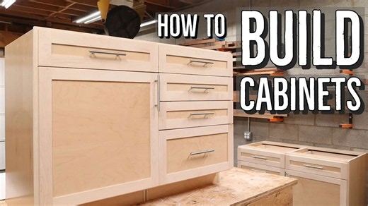 I built my own cabinets—here’s how! 🛠️