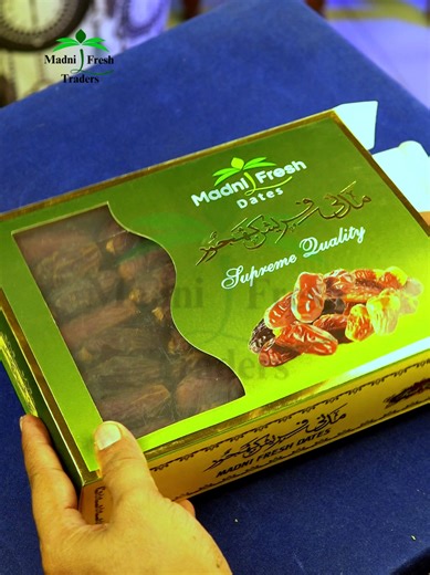 7.9K views | Fresh Stock of Madina Dates Now Available! Indulge in the finest selection of 100% Original Madina Dates, now fresh in stock at Madni Fresh Traders! ✅ Fresh Stock Direct from Madina ✅ First Check, Then Pay – Your satisfaction is our priority ✅ Free Delivery – Enjoy the convenience of doorstep service Don't wait! Order now and experience the authentic taste of Madina.  Visit us at: www.madnifreshtrader.com | Madni Fresh Traders | Facebook