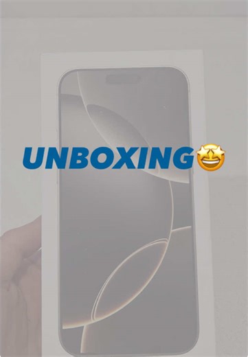 UNBOXING IP 16 PRO MAX😍 #unboxingvideo #iphone #apple #natural #appleunboxing