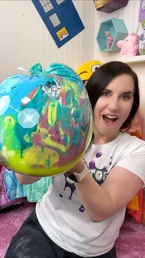 239K views · 8.3K reactions | Giant squishy time!! Sometimes slimes are past the point of saving. So what better way to give them new life than making a huge slime smoothie squishy!? #doctorsquish #squishy #slimesmoothie | Doctor Squish | Facebook
