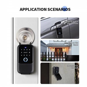 [Hot Item] New Intelligent Access Ttlock Key Storage Box BLE Fingerprint WiFi Smart