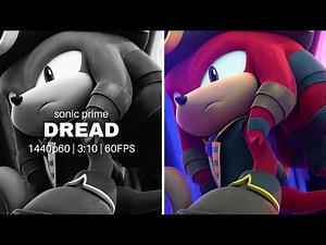 Knuckles The Dread (Sonic Prime Season 3) || Clips For Edits || [4K/60FPS]