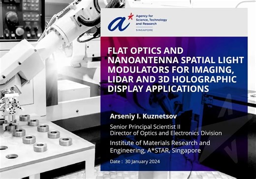Science 突破性的超表面增强的空间光调制器