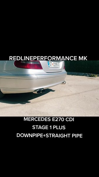Mercedes E270 CDI Stage 1 Plus Performance Upgrade