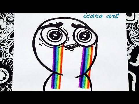 como dibujar un meme | how to draw memes