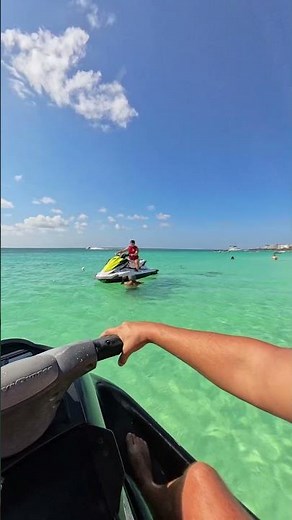 Riding Waves in Paradise 🌴 Eagle Beach Aruba Jet Ski