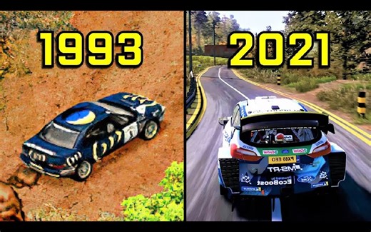 WRC系列游戏发展史（1993——2021）