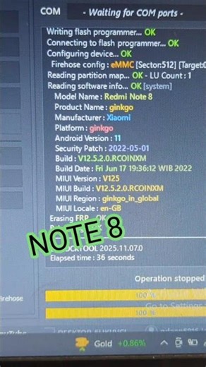 Redmi Note 8 Frp Lock Remove