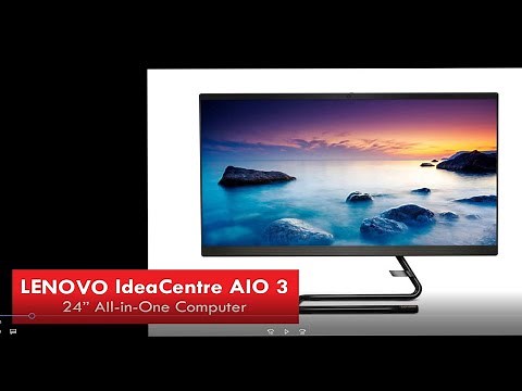 Lenovo IdeaCentre AIO 3, 24" All-in-One Computer (UNBOXING)