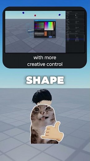 Roblox Studio now lets you create 3D models with code or AI. #Roblox #RobloxStudio #Gaming