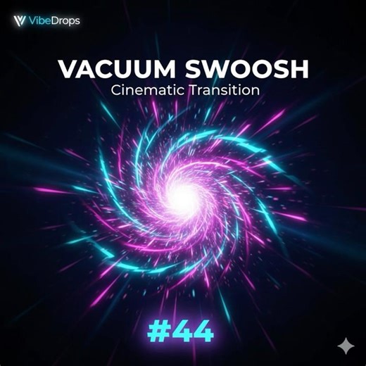 Vacuum Swoosh ⚡ | Fast Cinematic Transition | VibeDrops #44