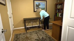 Watch Origami Foldable Computer Desk, Black on Amazon Live