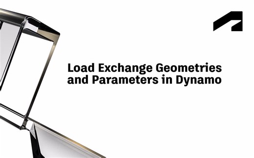 Load exchange geometries and parameters in Dynamo | Autodesk