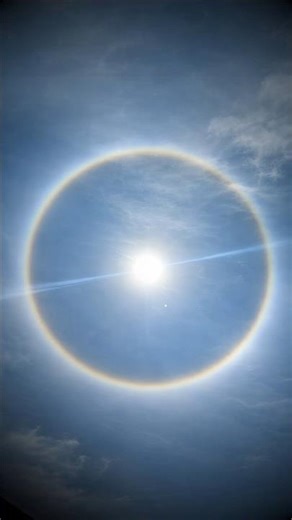Esto Existe: Halo solar #shorts #curiosidades #sol