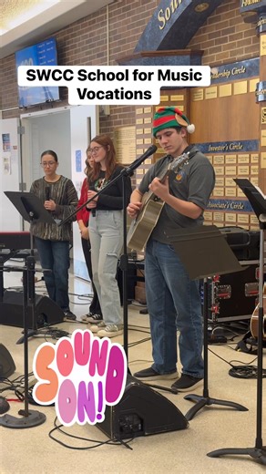 2.2K views · 28 reactions | Pop-up concert by the SWCC School for Music Vocations! Head to the IC! | Southwestern Community College | Facebook