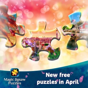 May is the prime time of spring! Enter the game every day and solve free puzzles of the month! https://ximadpzl.onelink.me/BkON/9vigs32t #MJP_NewPack #Puzzle #Jigsawpuzzle #puzzles #puzzle #jigsawpuzzles #magicjigsawpuzzles #spring #may #may2023 #spring2023 | Magic Jigsaw Puzzles