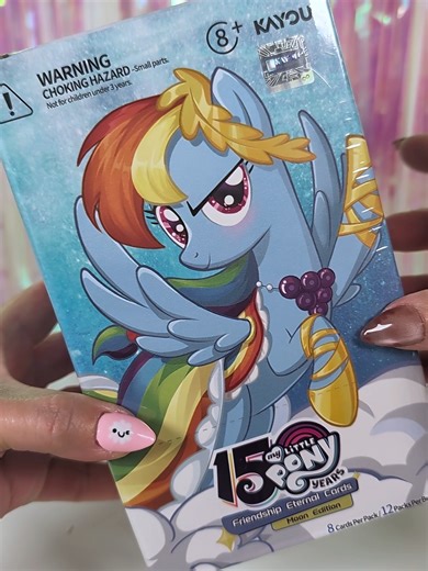 My little Pony Friendship Eternal Moon Edition! . Love this series as well Soo much . Thank you @MIRA Card . #mlp #asmr #kayou #fyp #tradingcards