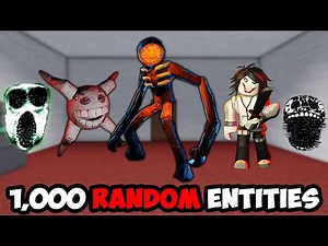 Roblox Doors A-1000 But There's a Random Entity in EVERY Room
