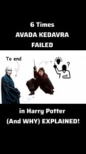 123K views · 2K reactions | 6 Times AVADA KEDAVRA FAILED in Harry...
