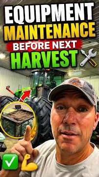 Cleaning a Dust-Filled Combine Cab! 🚜 Farm Equipment Maintenance Before Harvest