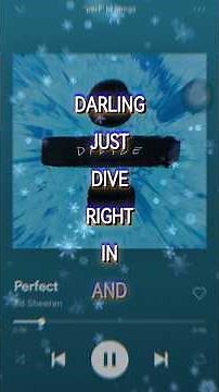 Ed Sheeran - Perfect (Lyrics) #edsheeran #perfect #music