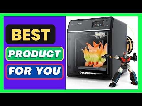 FLASHFORGE 3D Printer AD5M Pro with 250g PLA, 600mm/s High Speed