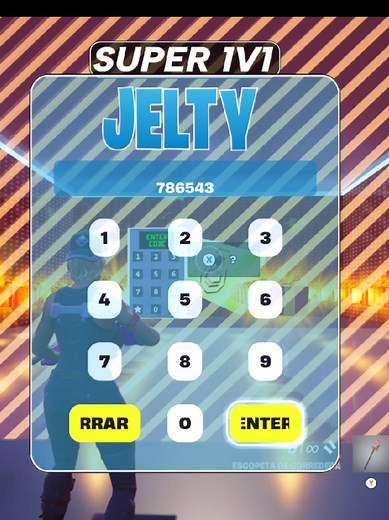 Nuevo Código del Mapa Super 1v1 de Jelty