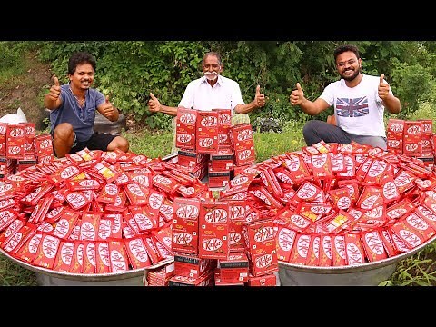 Kitkat Milkshake | KITKAT DESSERT SHAKES | Chocolate Milkshake Recipe | Grandpa Kitchen