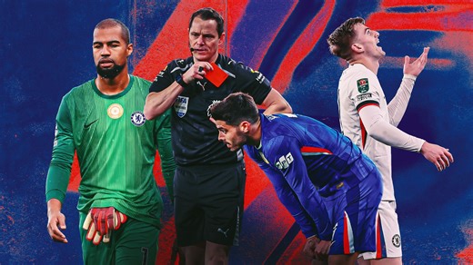 DIX cartons rouges en une saison ! Les expulsions les plus stupides de Chelsea en 2025-2026 - classement | Goal.com Français