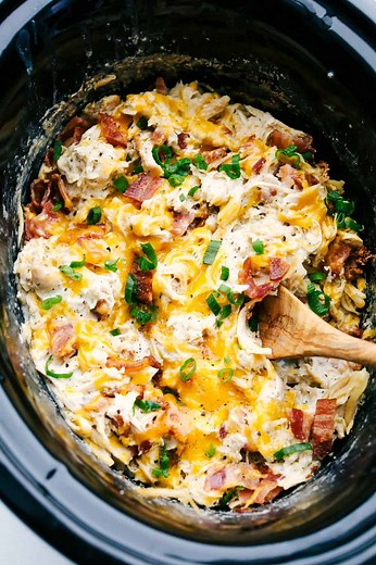 Last year's VIRAL recipe...Slow Cooker Crack Chicken. 🐔 GET THE RECIPE: https://therecipecritic.com/crack-chicken/ | The Recipe Critic