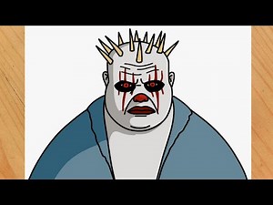 Como dibujar a BETA Payasos de la Deep Web Fede Vigevani
