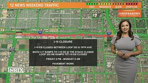 Phoenix traffic: Closures and detours for the weekend of May 20