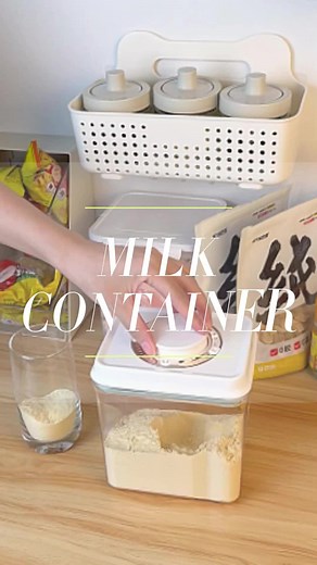 Airtight Milk Container 💖💖#airtightcontainer #milkcontainer #milkstorage #airtightstorage#foryou #fy #fyp #fridayfriyay #tiktokshopfashion #homebudolfest #tiktokshopph1212#tiktokshopfuntasticpayday