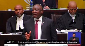 His Excellency President Cyril Ramaphosa today in his Q & A session in Parliament commended the collaborative work led by the Department of Employment and Labour through its Inspection and Enforcement Services branch, Department of Home Affairs through its Immigration Services (video: SABCNEWS) #Yazini #ServicedeliveryZA #GovZAUpdates #DRAM2025 #DisabilityInclusion | Department of Employment and Labour