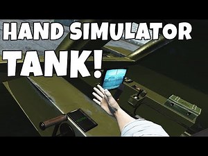 HAND SIMULATOR IN A TANK!