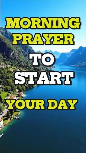 A BLESSED Morning Prayer Before You Start Your Day #dailyprayer #shortprayer #morningprayer
