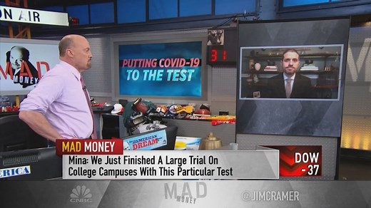 Harvard's Dr. Michael Mina on benefits of rapid Covid tests and barriers to broad availability