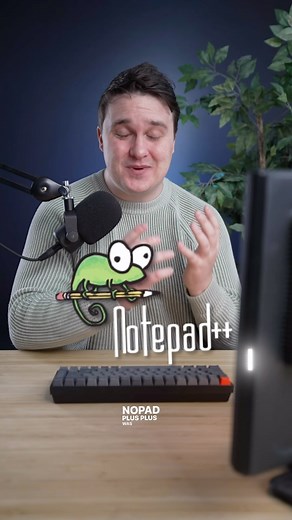 Lewis Menelaws on Instagram: "Notepad++ is legendary for programmers on Windows. Its history goes back almost 2 decades ‍ #programming #software #technology #code"