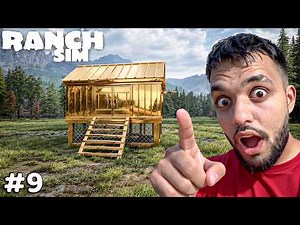 Building the ULTIMATE Golden Coop in Ranch Simulator! #9