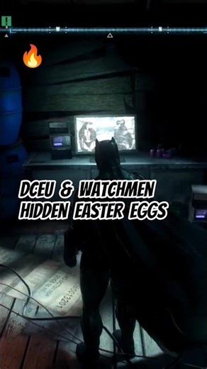 Batman Arkham Knight Mods - 🔥 Smilex Barrels and Watchmen Easter Eggs #batman #shorts #snydercut