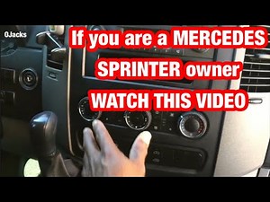 How to Repair Mercedes Sprinter AC System not Working Cutting & Going Out Blowing Hot Then Cold