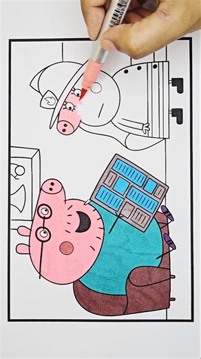 Peppa Pig Drawing for kids, 414 #peppapigdrawing #peppapigcoloring #peppapig #drawing