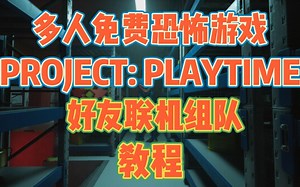 多人免费恐怖游戏PROJECT: PLAYTIME好友联机组队教程